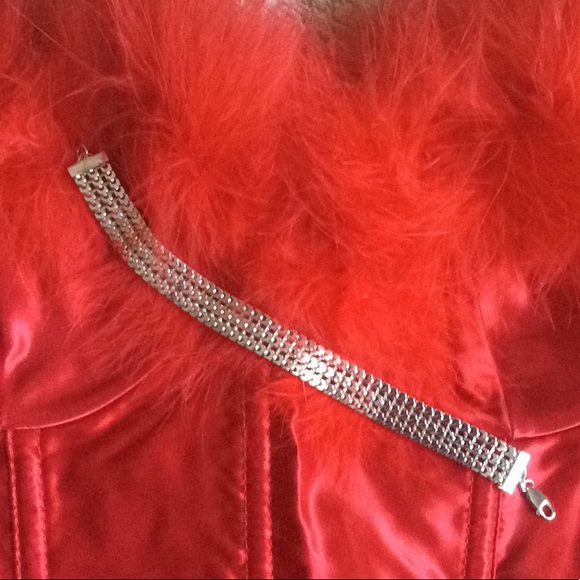 Sterling Silver Mesh Link Bracelet 7.5” - Picture 3 of 8